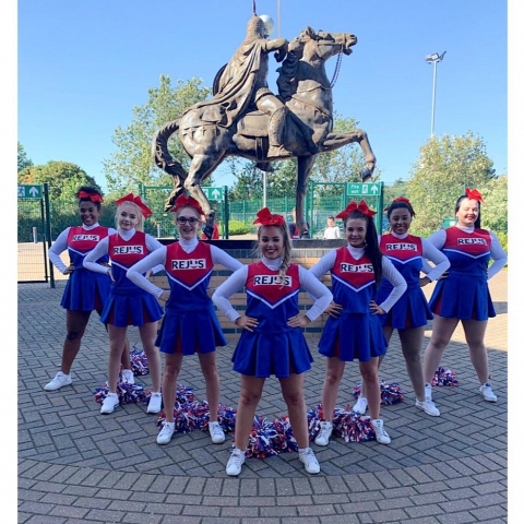 Sponsoring Doncaster Knights Cheerleaders