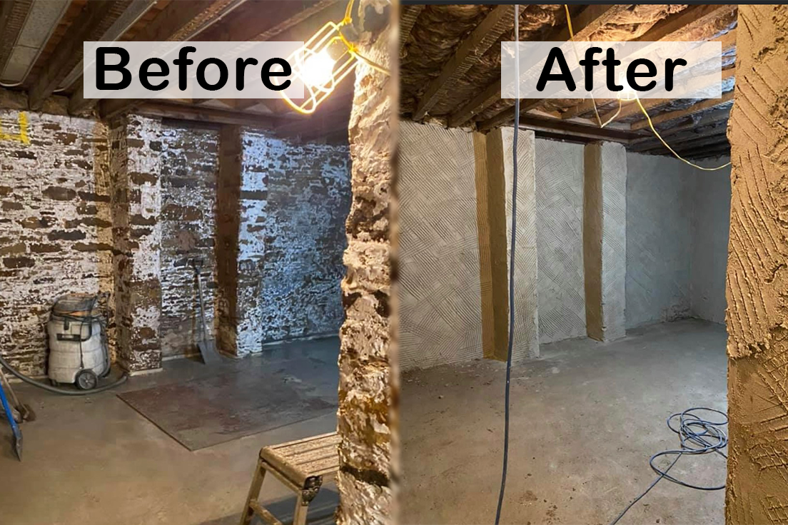 House restoration plastering #1